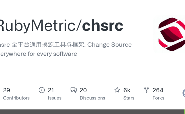 Releases · RubyMetric/chsrc · GitHub