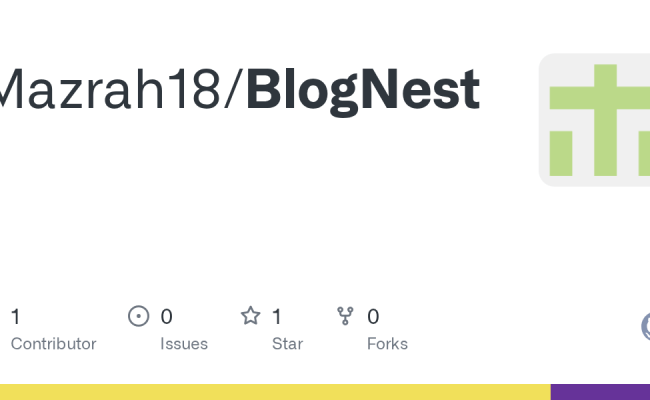 GitHub - Mazrah18/BlogNest