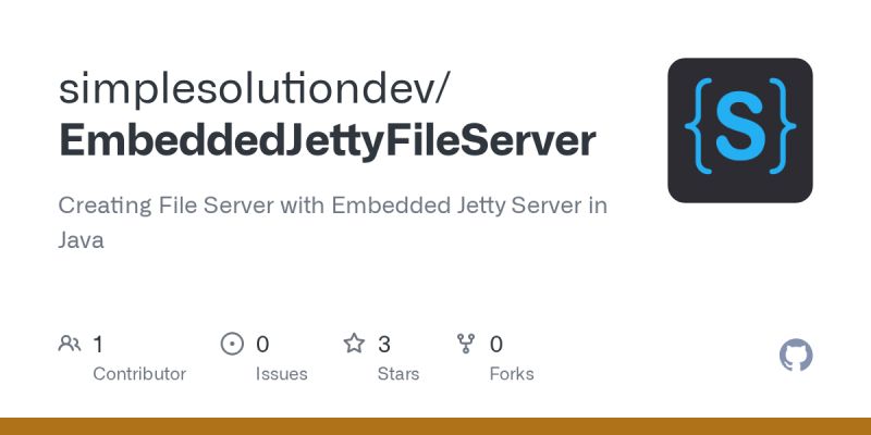 Github Jetty Project Embedded Servlet Server Examples Of Embedded - Beautiful Gradient Picture - Retina
