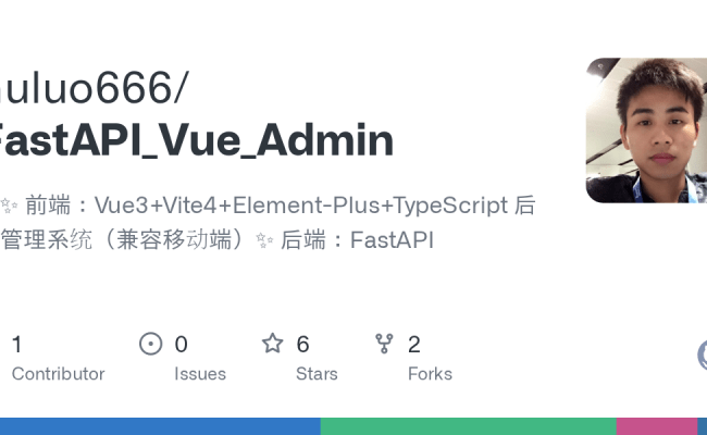 FastAPI_Vue_Admin/main.py At Main · Huluo666/FastAPI_Vue_Admin · GitHub