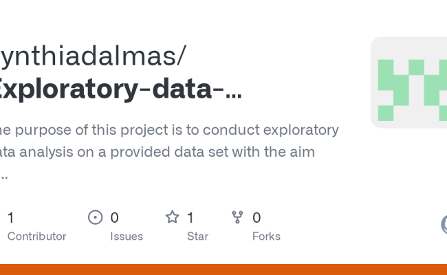 GitHub - Cynthiadalmas/Exploratory-data-analysis-EDA-with-Python-3: The Purpose Of This Project ...