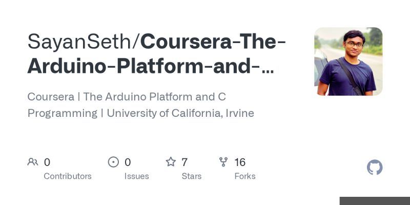 The Arduino Platform And C Programming Coursera Mooc Course - Perfect 8K Colorful Designs | Free Download