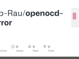 Github Rob Rau Openocd Mirror