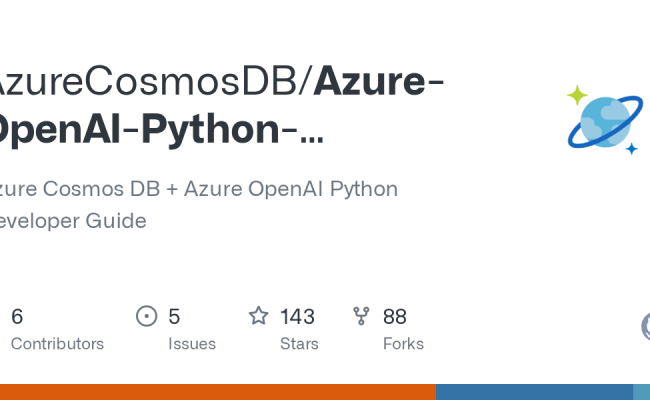 GitHub - AzureCosmosDB/Azure-OpenAI-Python-Developer-Guide: Azure ...