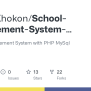 GitHub - SamerKhokon/School-Management-System-PHP: School Management ...