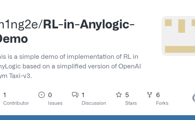GitHub - M1ng2e/RL-in-Anylogic-Demo: This Is A Simple Demo Of ...