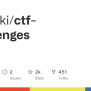 GitHub - Ctf-wiki/ctf-challenges