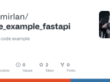 Github D Tamirlan Code Example Fastapi Fastapi Code Example