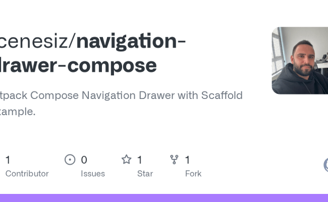 GitHub - Fcenesiz/navigation-drawer-compose: Jetpack Compose Navigation ...