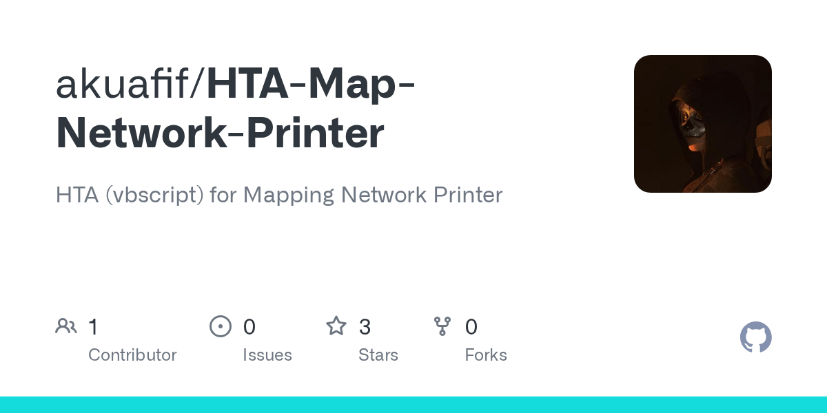 GitHub Akuafif HTA Map Network Printer HTA Vbscript For Mapping HTA Map Network Printer