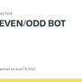 EVEN/ODD BOT · Issue #3226 · Binary-com/binary-bot · GitHub