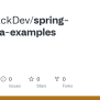 GitHub - FourStackDev/spring-boot-jpa-examples