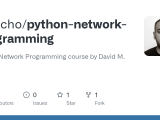 Github Bkalcho Python Network Programming Python Network Programming