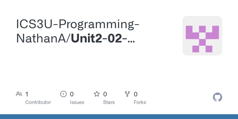 Github Ics3u Programming Nathana Unit6 03 Python - Download Beautiful Landscape Texture | High Resolution