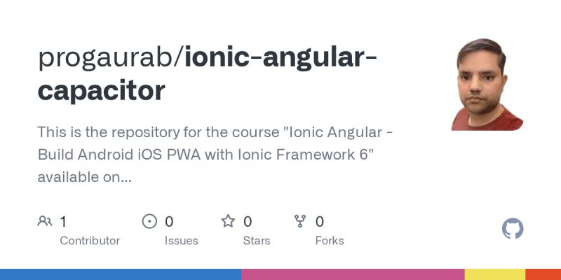 Github Progaurab Ionic Vue Capacitor This Is The Repository For The - Professional Light Art - HD