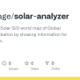 GitHub - Elisgitpage/solar-analyzer: Tool To Analyze Solar GIS World Map Of Global Horizontal ...