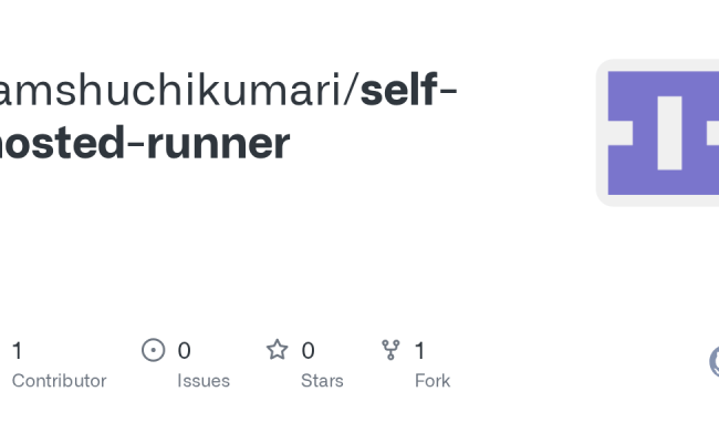 GitHub - Iamshuchikumari/self-hosted-runner