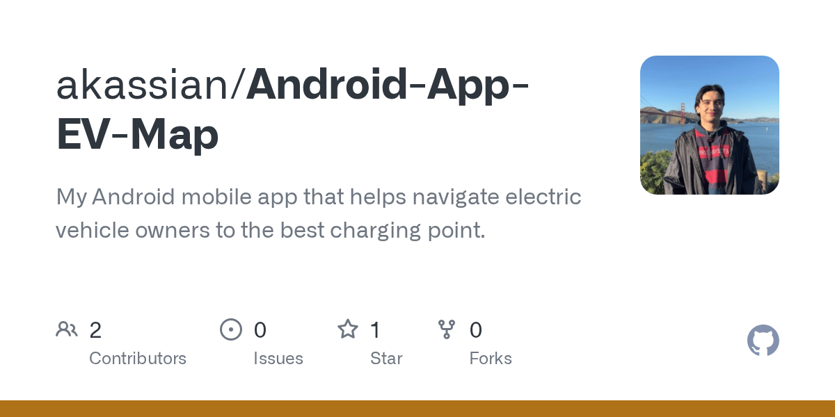 GitHub Akassian Android App EV Map My Android Mobile App That Helps Android App EV Map