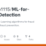 GitHub - Ryanhao1115/ML-for-Fraud-Detection: Apply Machine Learning Algorithms For Fraud ...
