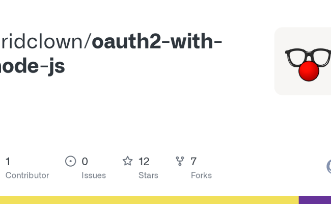 GitHub - Diogosouza/oauth2-with-node-js