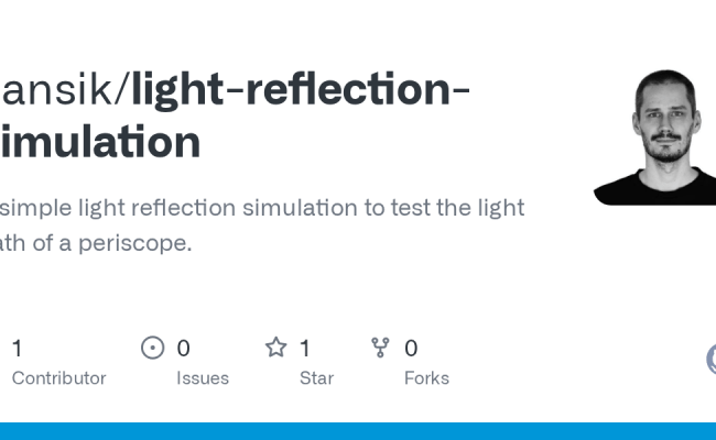 GitHub - Cansik/light-reflection-simulation: A Simple Light Reflection Simulation To Test The ...