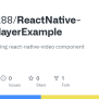 GitHub - Manask88/ReactNative-VideoPlayerExample: Sample App Using React-native-video Component