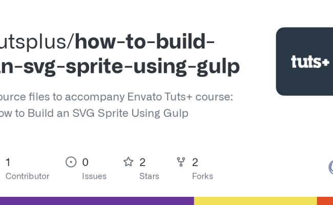 GitHub - Tutsplus/how-to-build-an-svg-sprite-using-gulp: Source Files To Accompany Envato Tuts+ ...
