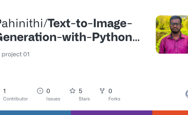 Issues · Pahinithi/Text-to-Image-Generation-with-Python-and-Stable ...