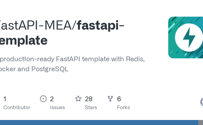 GitHub - FastAPI-MEA/fastapi-template: A Production-ready FastAPI ...