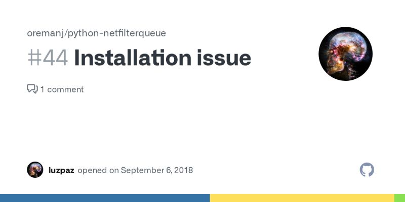 Github Oremanj Python Netfilterqueue Python Bindings For - Elegant Landscape Wallpaper - Mobile