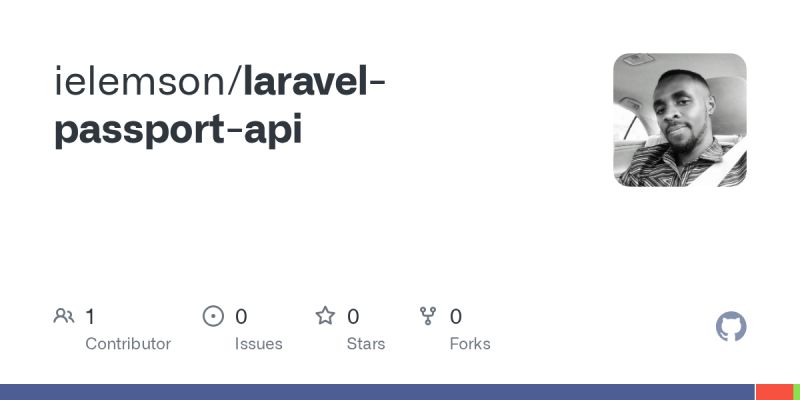 Github Pktharindu Laravel Api Boilerplate Passport An Api - Creative Minimal Design - 4K