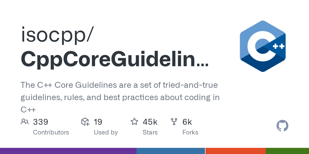 Share this page on your favorite social network. Cppcoreguidelines En Us Dic At Master Isocpp Cppcoreguidelines Github