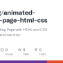 GitHub - Karolrdg/animated-landing-page-html-css: Animated Landing Page ...