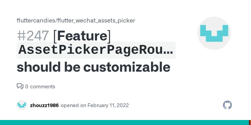 Issue 431 Fluttercandies Flutter Wechat Assets Picker Github - Retina Ocean Illustrations for Desktop
