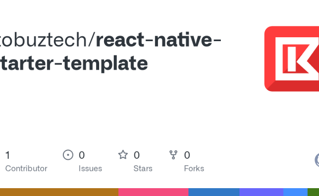 GitHub - Itobuztech/react-native-starter-template