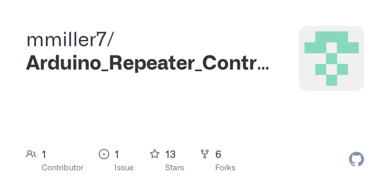 Github Mmiller7 Arduino Repeater Controller - Download Beautiful Vintage Image | Ultra HD