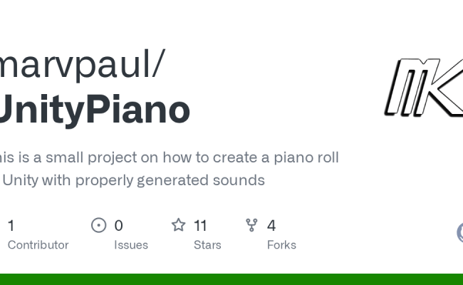GitHub - Marvpaul/UnityPiano: This Is A Small Project On How To Create ...