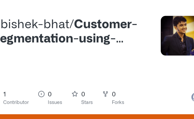 GitHub - Abishek-bhat/Customer-segmentation-using-Unsupervised-Learning