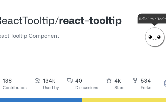 GitHub - ReactTooltip/react-tooltip: React Tooltip Component