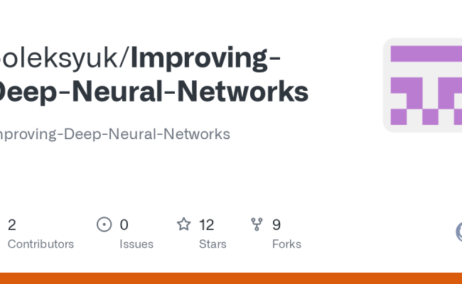 GitHub - Ooleksyuk/Improving-Deep-Neural-Networks: Improving-Deep ...