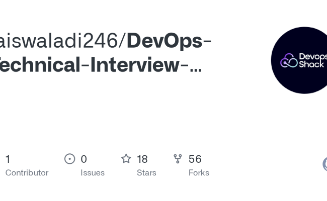 GitHub - Jaiswaladi246/DevOps-Technical-Interview-Preparation