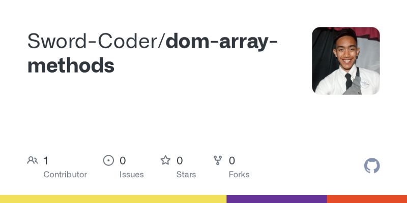 Github Otabek Coder Dom Array Methods App Uses Array Methods To - Download Professional Mountain Wallpaper | 4K