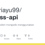 GitHub - Lestariayu99/express-api: Membuat Repositori Mongodb ...