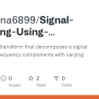 Signal-Denoising-Using-Wavelet-Transform/DSP Project Report.pdf At Main · Keerthana6899/Signal ...