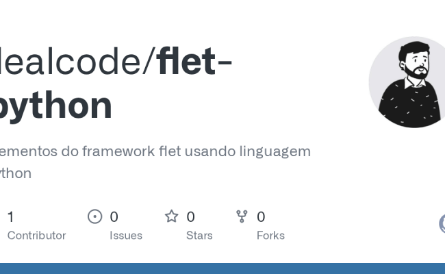 GitHub - Llealcode/flet-python: Elementos Do Framework Flet Usando ...