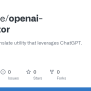 GitHub - Fenprace/openai-translator: A Select-to-translate Utility That ...