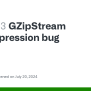 GZipStream Decompression Bug · Issue #105183 · Dotnet/runtime · GitHub