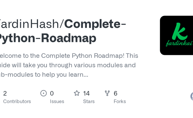 GitHub - FardinHash/Complete-Python-Roadmap: Welcome To The Complete ...