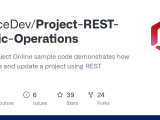 Github Officedev Project Rest Basic Operations This Project Online