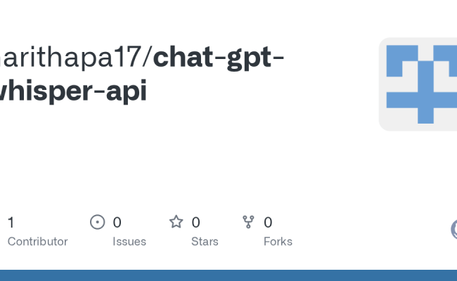 GitHub - Harithapa17/chat-gpt-whisper-api